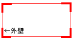 壁の配置（つりあいのよい配置）